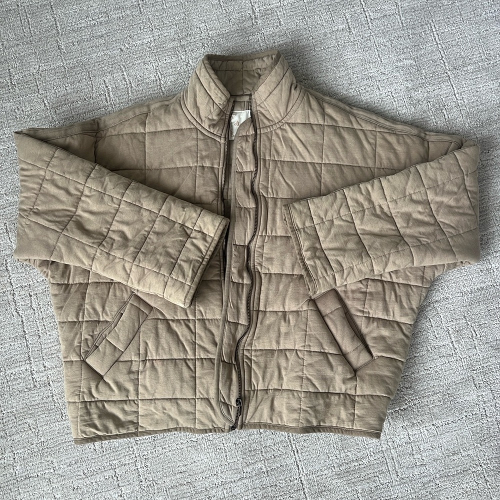 Tan Quilted Altered State Jacket